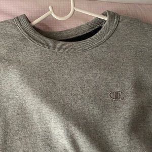A champion crewneck
